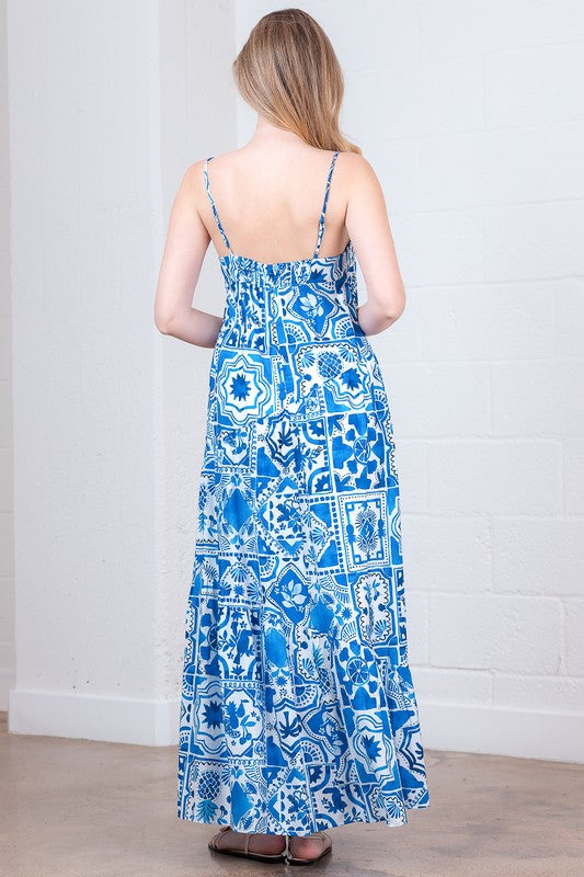 Asymmertrical Tiered Dress