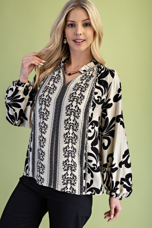 Long Sleeve Blouse