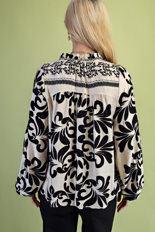 Long Sleeve Blouse