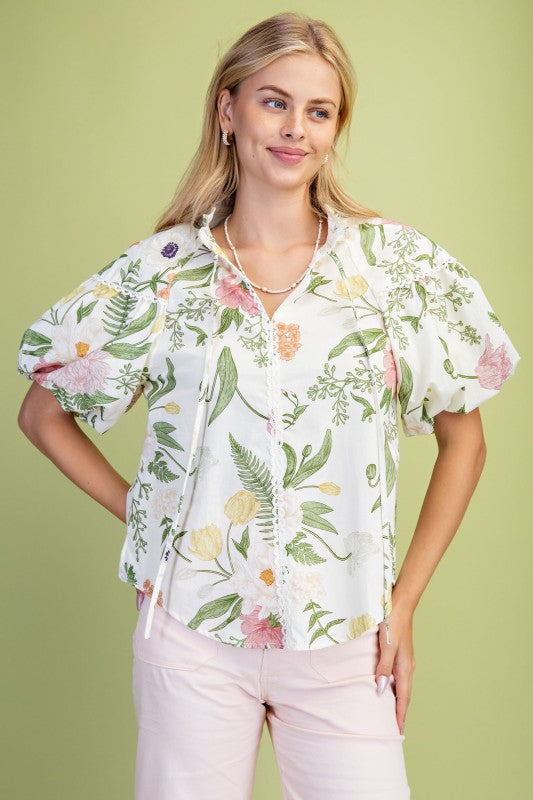 Puff Sleeve Top