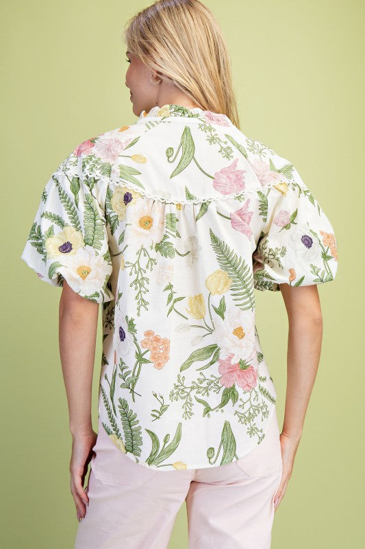 Puff Sleeve Top