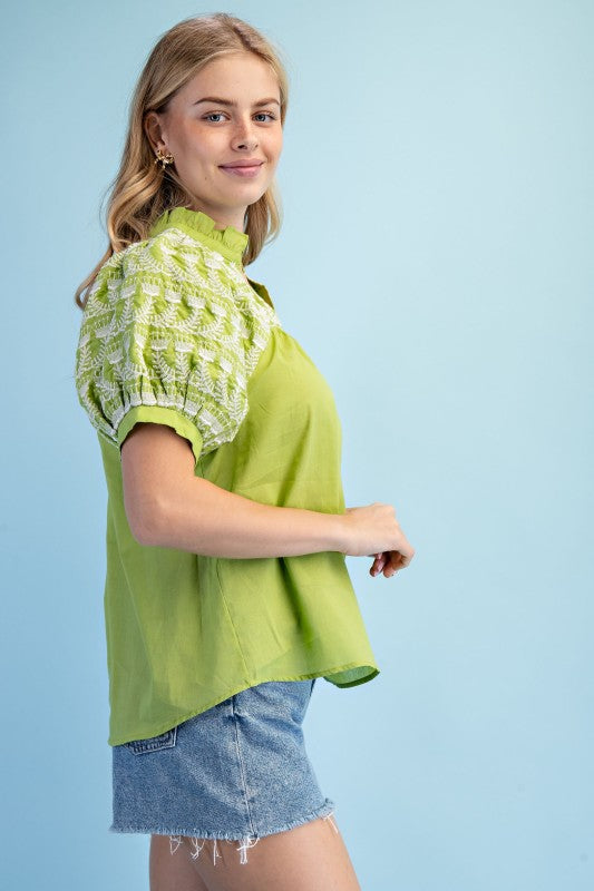 Embroidered Top