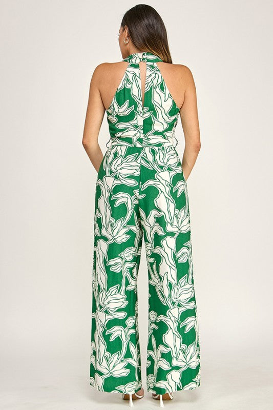 Halter jumpsuit