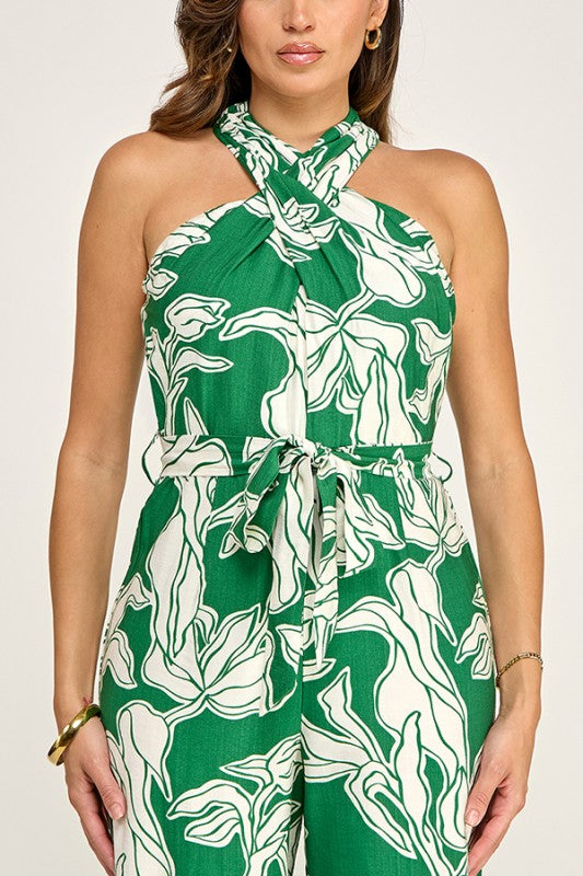 Halter jumpsuit