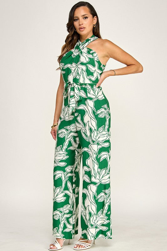 Halter jumpsuit