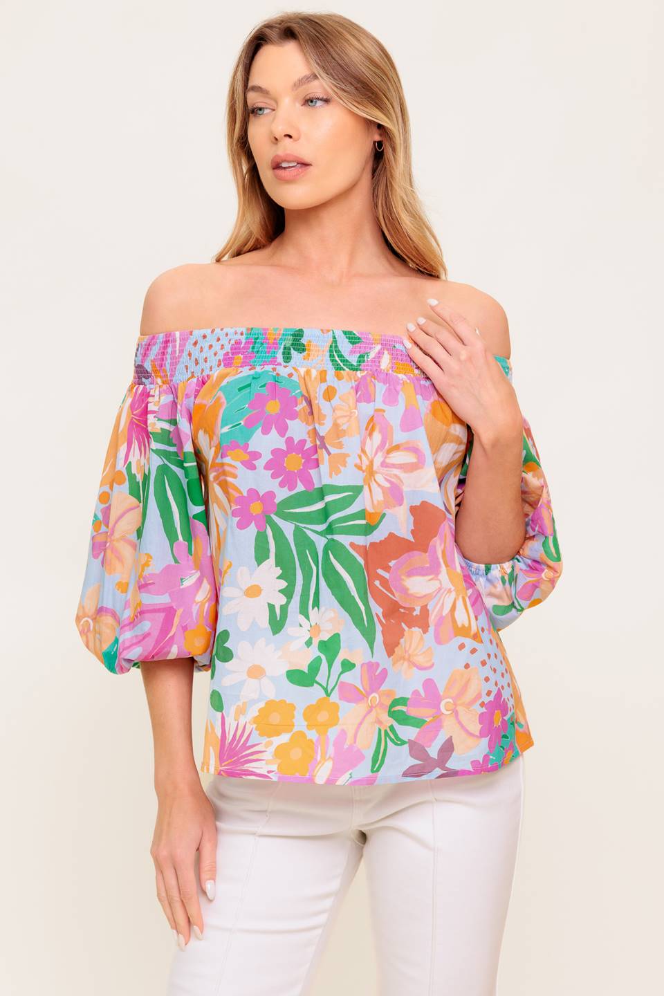 Off the shoulder top