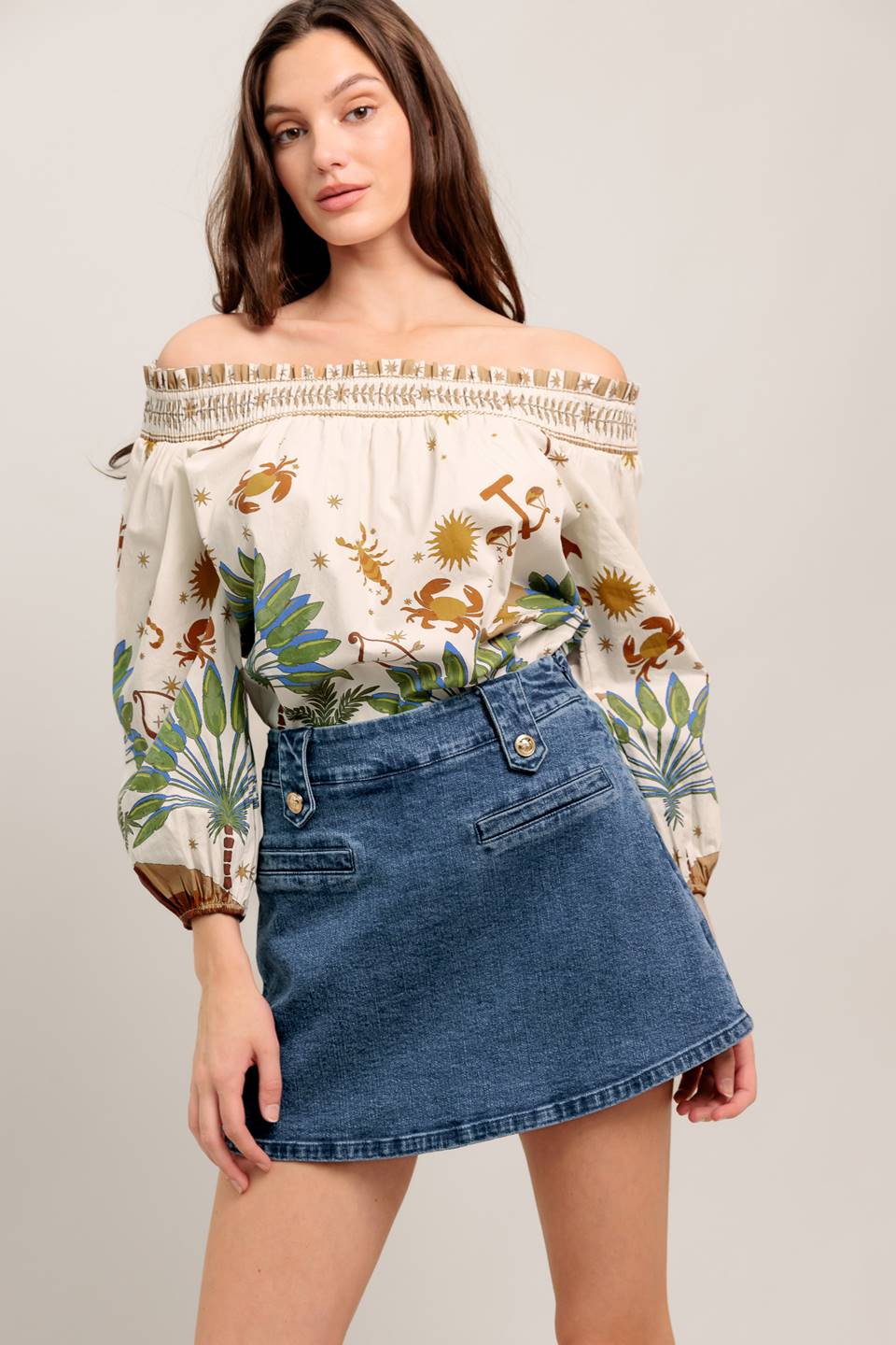 Off the shoulder top